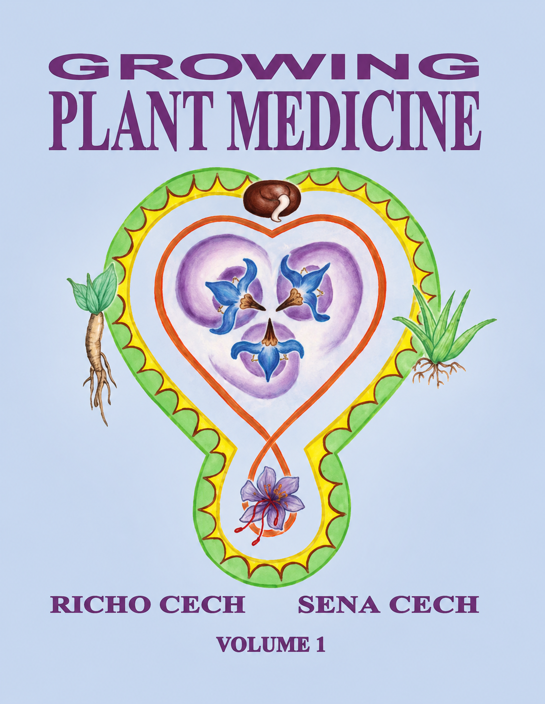 Growing Plant Medicine vol 1, book